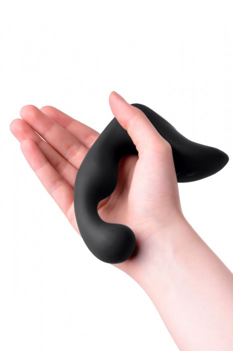 Чёрный изогнутый вибростимулятор простаты Erotist - Erotist Adult Toys - в Электростали купить с доставкой