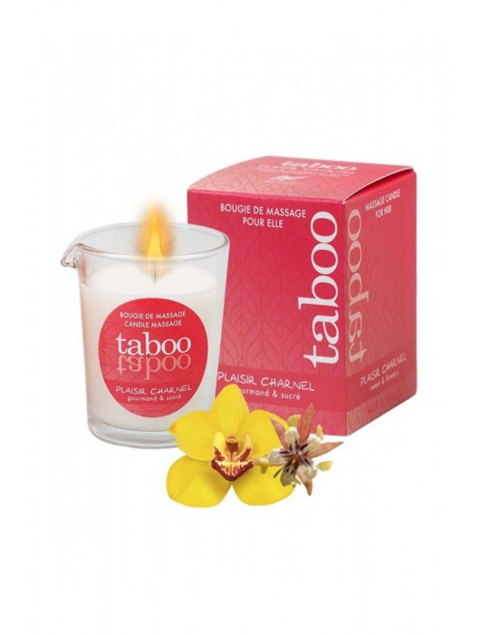 Массажное аромамасло с афродизиаками для женщин RUF Taboo Plaisir charnel - 60 гр. - RUF - купить с доставкой в Электростали