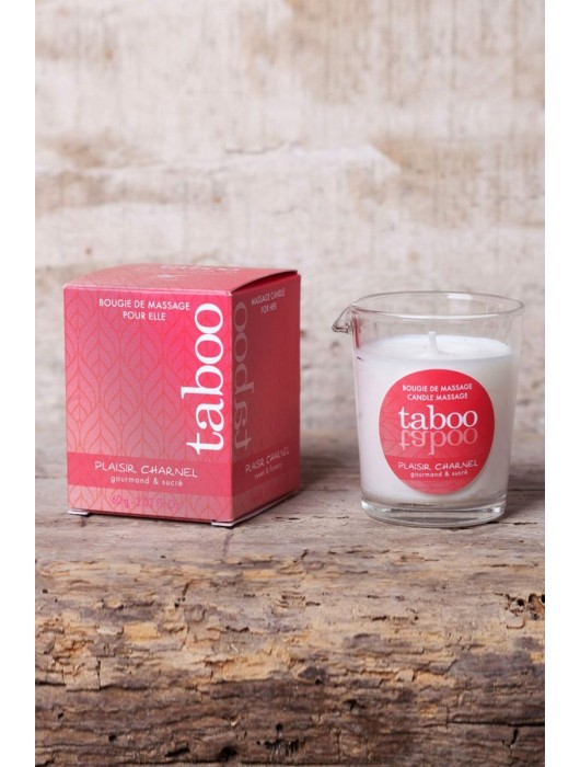Массажное аромамасло с афродизиаками для женщин RUF Taboo Plaisir charnel - 60 гр. - RUF - купить с доставкой в Электростали