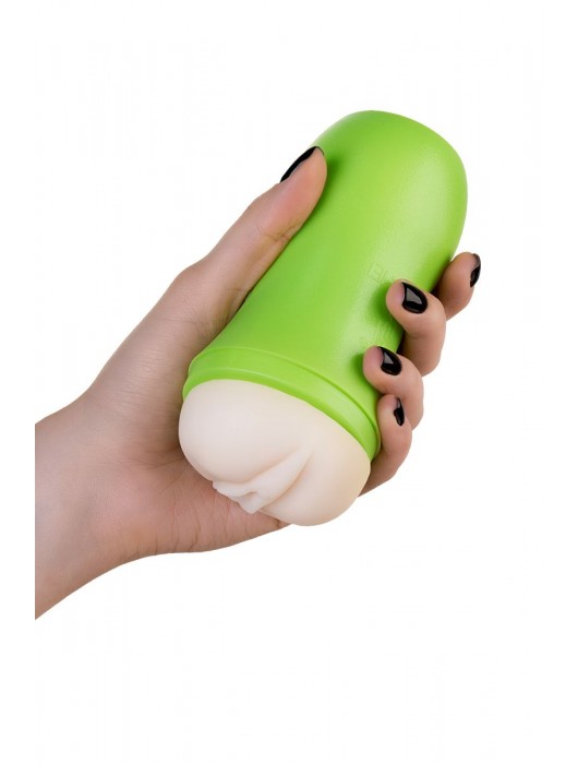 Мастурбатор-вагина A-Toys в зеленой колбе - A-toys - в Электростали купить с доставкой