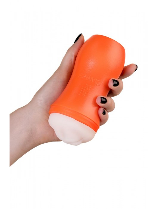 Мастурбатор-ротик A-Toys в оранжевой колбе - A-toys - в Электростали купить с доставкой