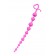 Розовая силиконовая анальная цепочка Long Sweety - 34 см. - ToyFa в Электростали Розовая силиконовая анальная цепочка Long Sweety - 34 см. - ToyFa