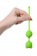 Зеленые вагинальные шарики A-Toys с ушками - A-toys
