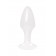 Белая акриловая анальная втулка - 9,5 см. - Toyfa Basic в Электростали Белая акриловая анальная втулка - 9,5 см. - Toyfa Basic