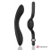 Черный вибратор с пультом-часами Anne s Desire Curve G-Spot Vibe Wireless Watchme - 20,5 см. - DreamLove купить в Электростали с доставкой в Orgasmix.ru Черный вибратор с пультом-часами Anne s Desire Curve G-Spot Vibe Wireless Watchme - 20,5 см. - DreamLove