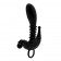 Чёрный стимулятор точки G, клитора и ануса - Baile купить с доставкой в интернет-магазине Orgasmix в Электростали Чёрный стимулятор точки G, клитора и ануса - Baile