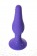 Фиолетовая анальная втулка Toyfa A-toys - 12,5 см. - A-toys