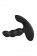 Черный силиконовый стимулятор простаты Levett Nitoc с пультом ДУ - Levett - в Электростали купить с доставкой